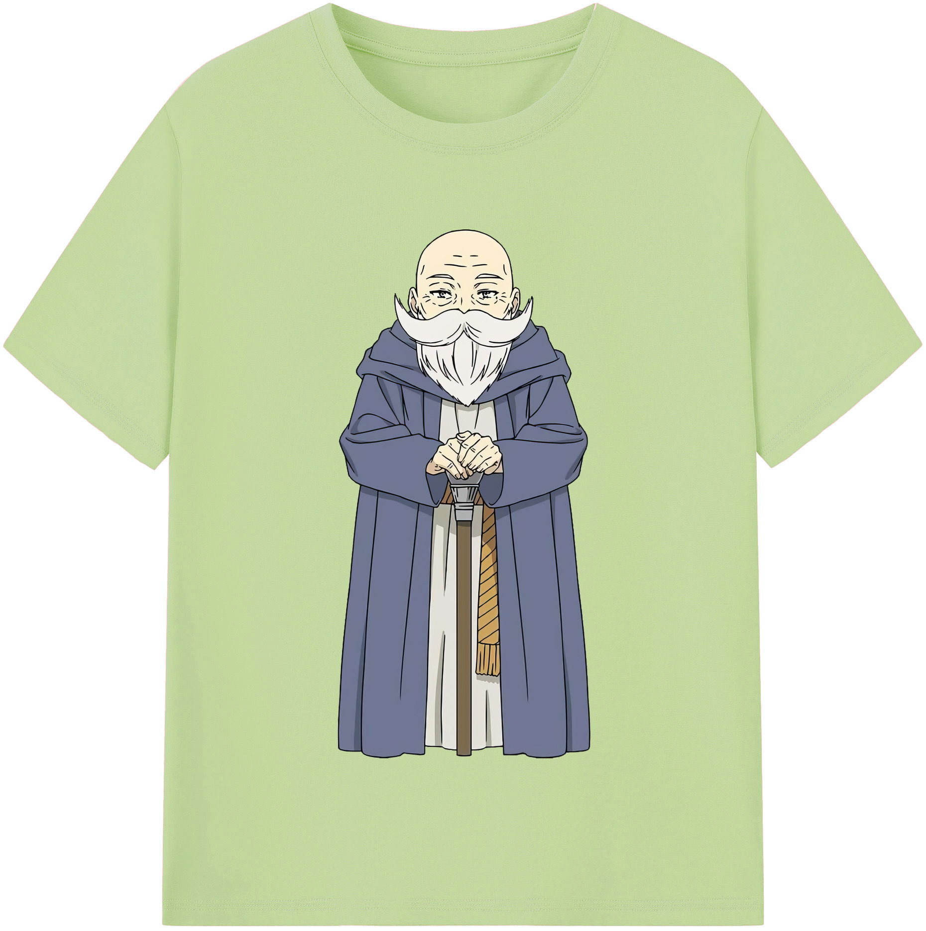 （画像用） 葬送のフリーレン Frieren 綿100％半袖Tシャツ（フロントプリント）